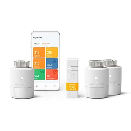 Tado Starter Pack - Hub (bridge) & 3 x Radiator Thermostats