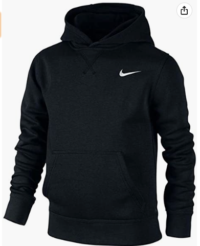 Nike Nike 826433-010 Men's Black Pullover Hoodie